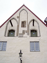 Gotischer Giebel mit Speichern, Rüütli Tänav, Tallinn