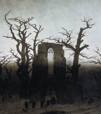 Caspar David Friedrich, Abtei im Eichenwald