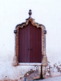 Fenster in Silves, Portugal