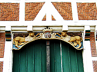 Portal des Rathauses von Jork