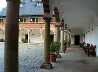 Arkaden des Reinbeker Schlosses