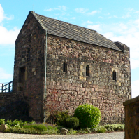 St-Margaret-Kapelle am Schloss von Edinburg